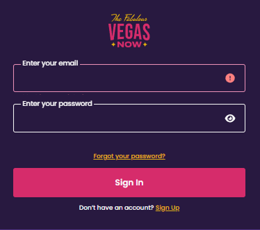 Vegasnow Login And Account Entrу Checklist